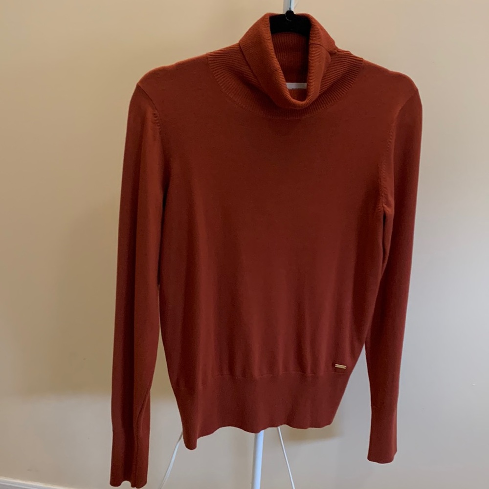 Terracotta Color turtleneck Swedish brand
